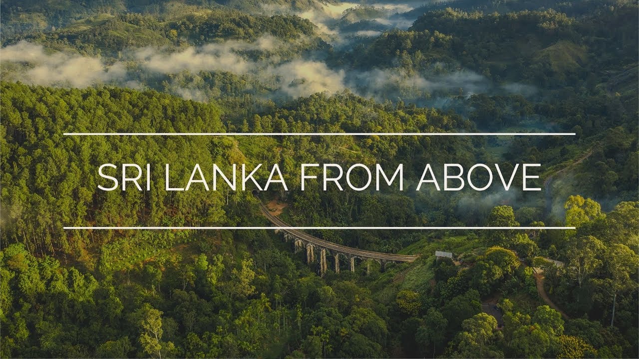 Sri Lanka from above